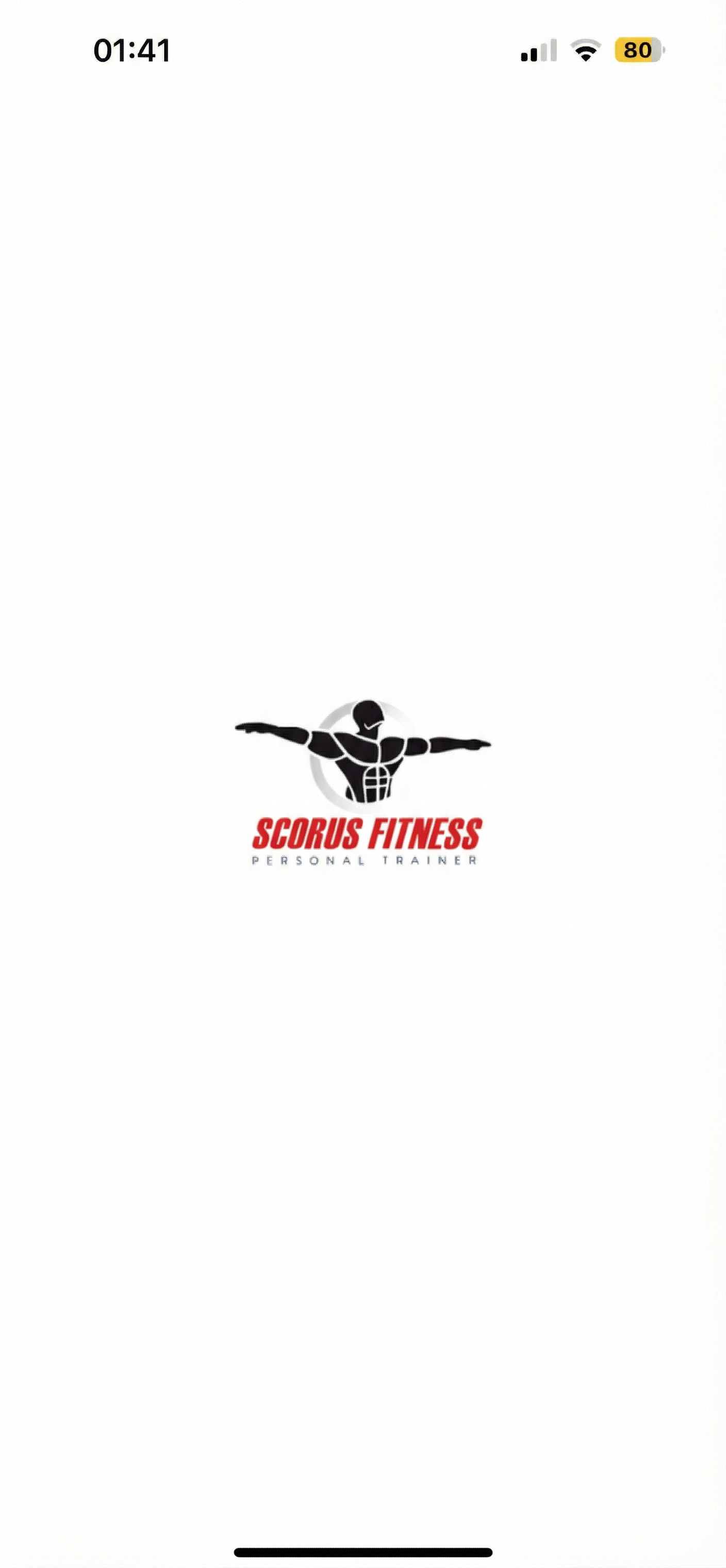 Interfaz App Scorus - Pantalla 1