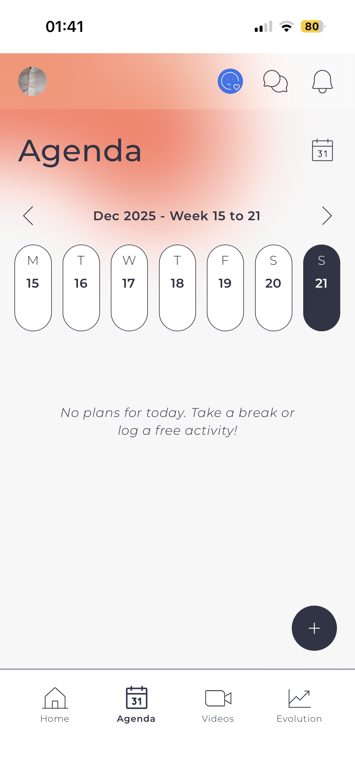 Interfaz App Scorus - Pantalla 3